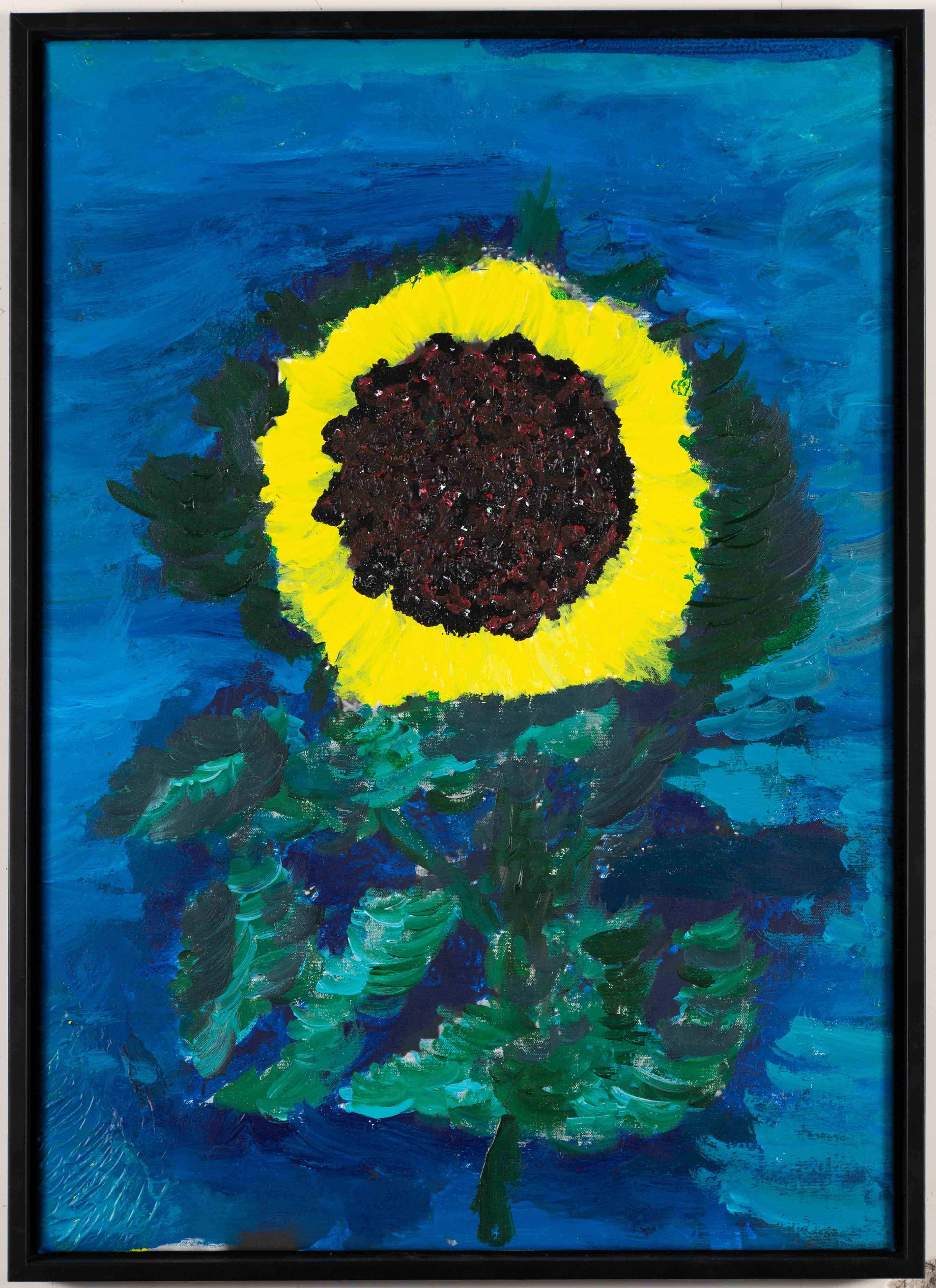 Ziad Antar, <i>Untitled</i>, 2025. Acrylic on photo paper, 28 3/8 x 20 1/8 in (72 x 51 cm)